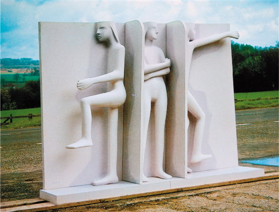 看英国艺术家肯尼斯·阿米塔基的公共雕塑